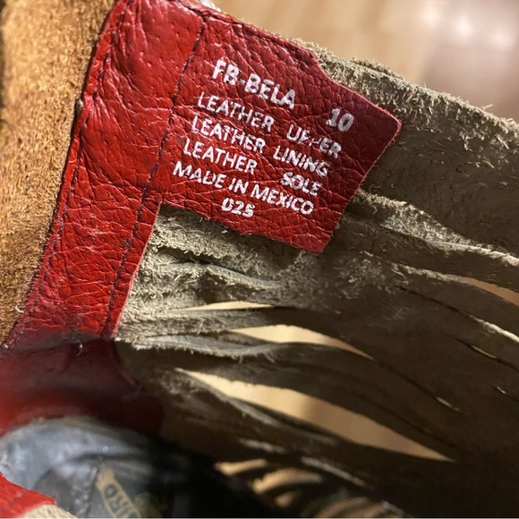 Freebird By Steven Bela Booties Sandals Womens Size 9.5 - 10 Beige Tan Open Toe - Picture 15 of 16